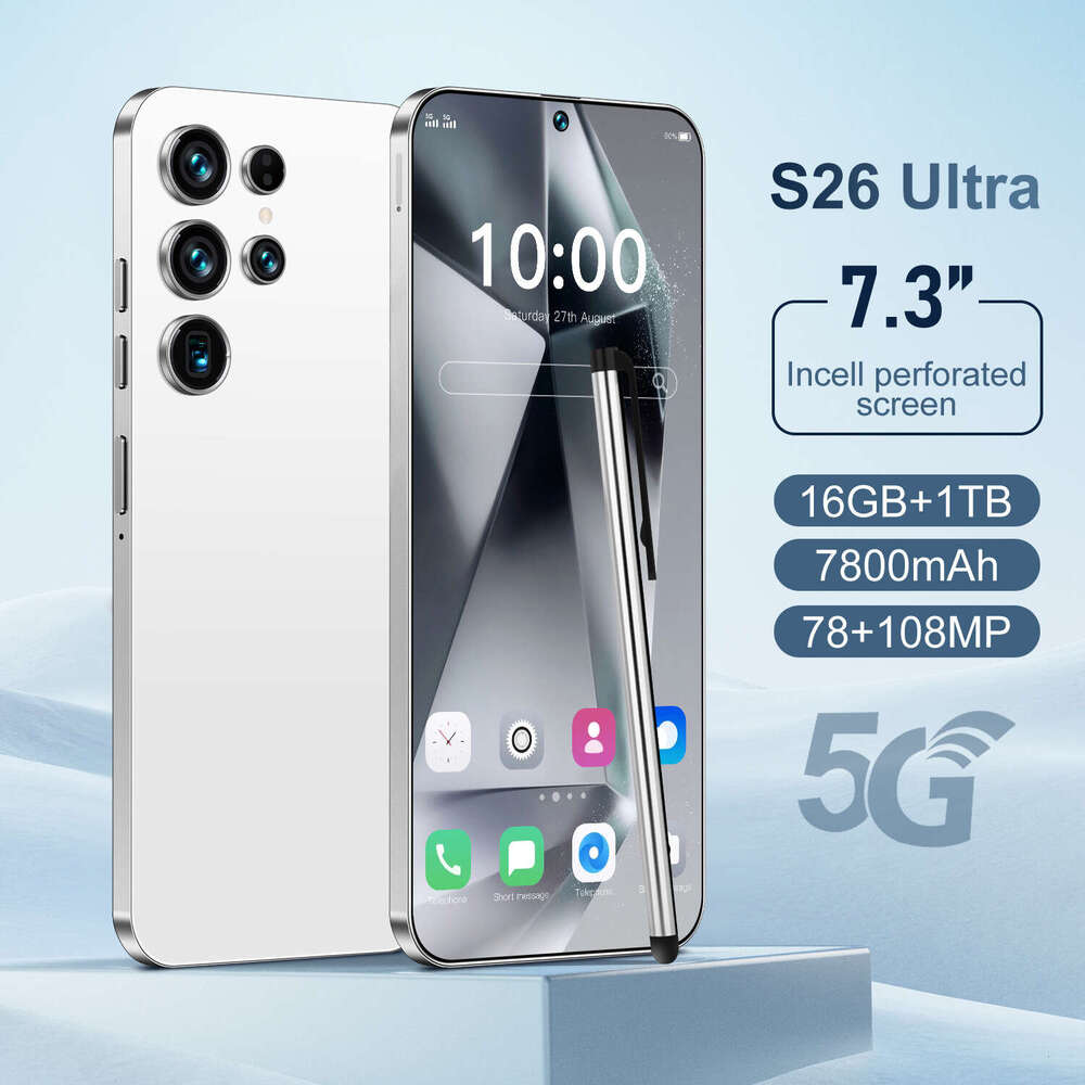 S Ultra NEW HD Global Edition Original Smart Dual Card Mah Battery Facial Recognition Function Smart Mobile