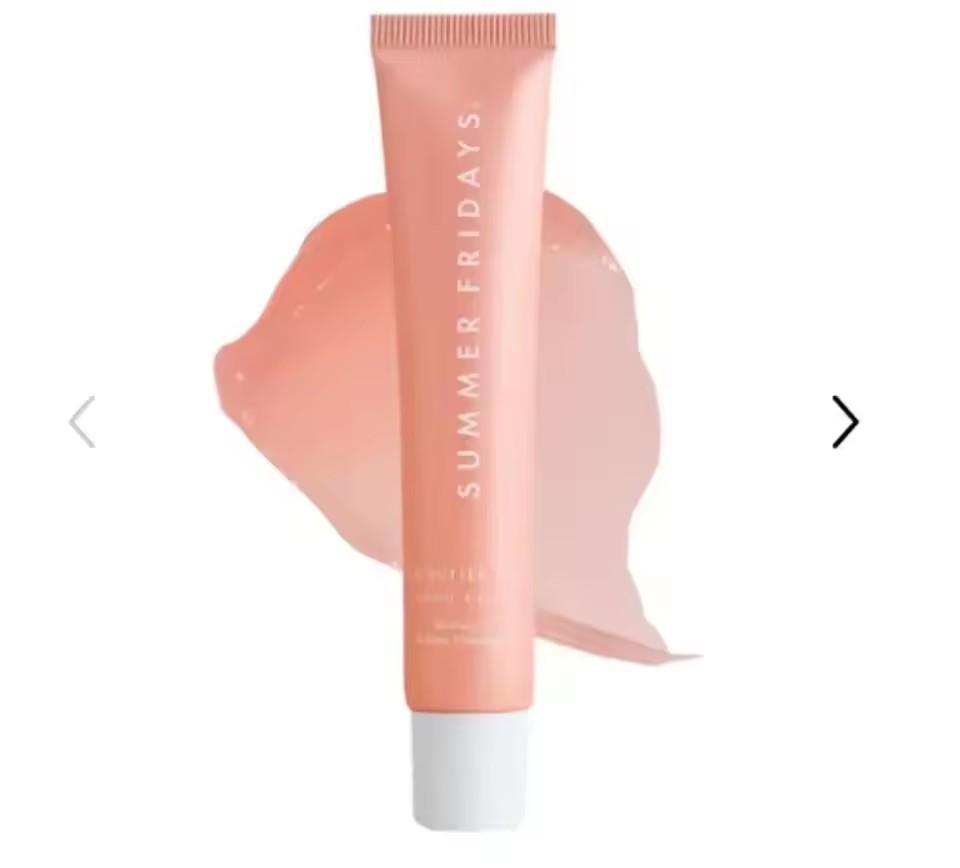 Summer Fridays Lip Balm Moisturizing Mirror Lip Gloss Lip Vanilla Mint Iced Coffee Cake Lipstick Transparent Lip Oil Makeup