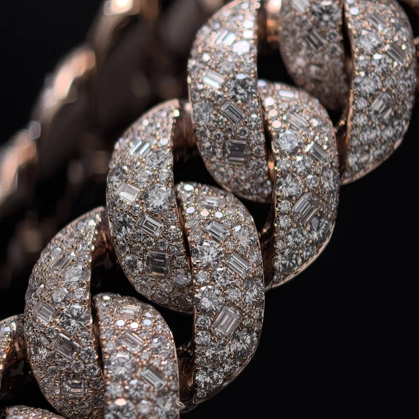 Various Cut Luxury Jewelry Moissanite Miami Cuban Chain Necklace 22mm Hip Hop Style 925 Silver Moissanite Cuban Link Chain