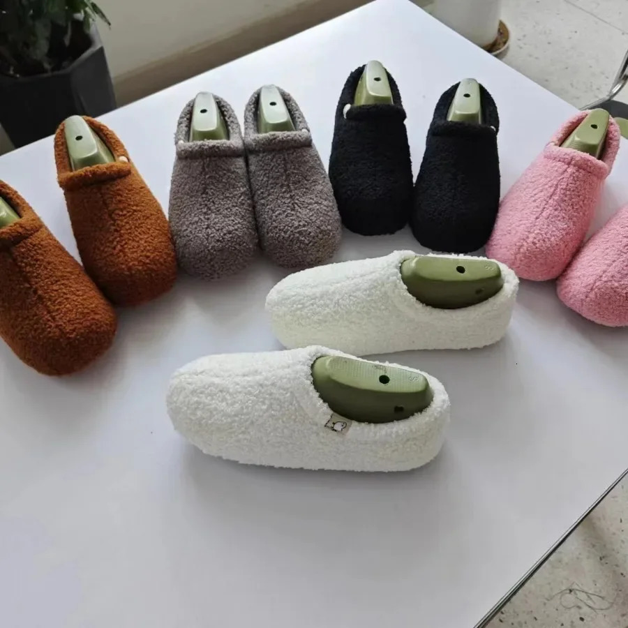 UltraSoft Home Cotton Shoes for Women Men Cozy Teddy Fleece Slippers with NonSlip Sole AllWrap 251031