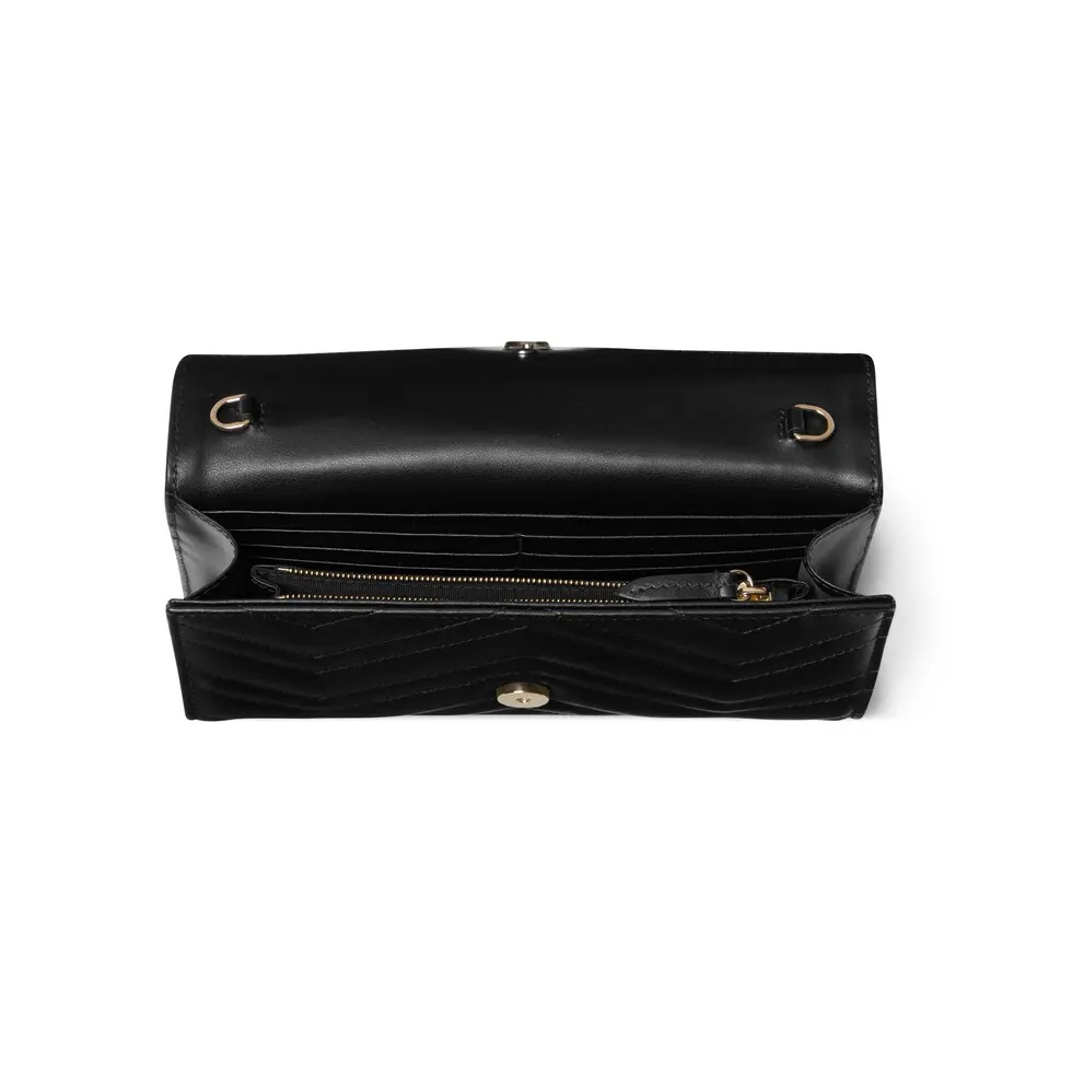 Fashion leather envelope bag bovine leather ingenuity to create chain bag