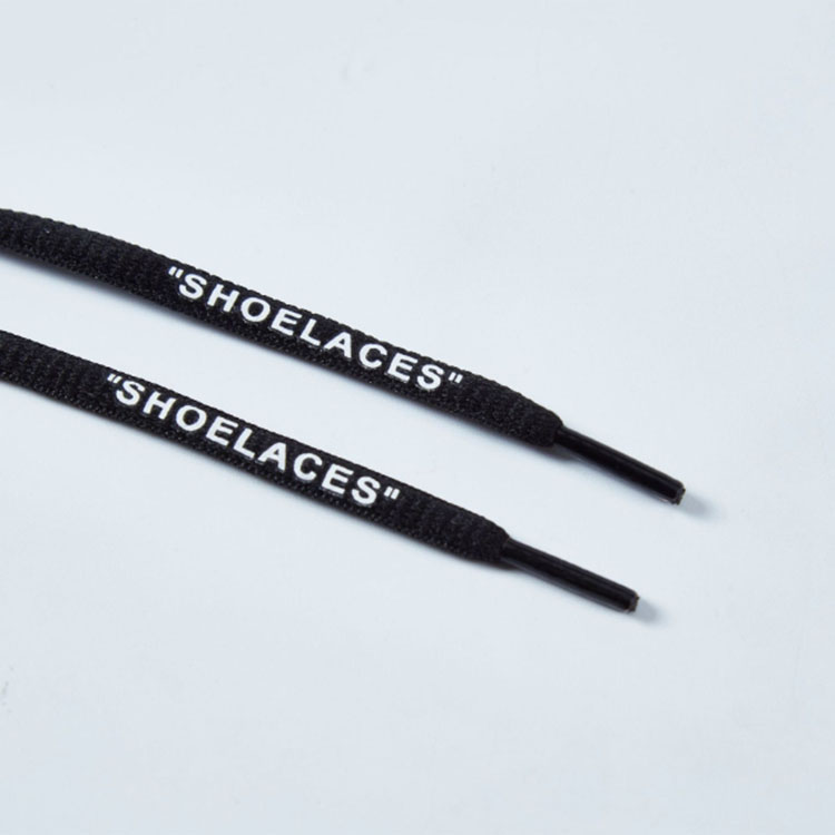 16 colors shoelace for sport sneakers shoe accessories high quality print shoelaces letter shoe decoration 120cm length