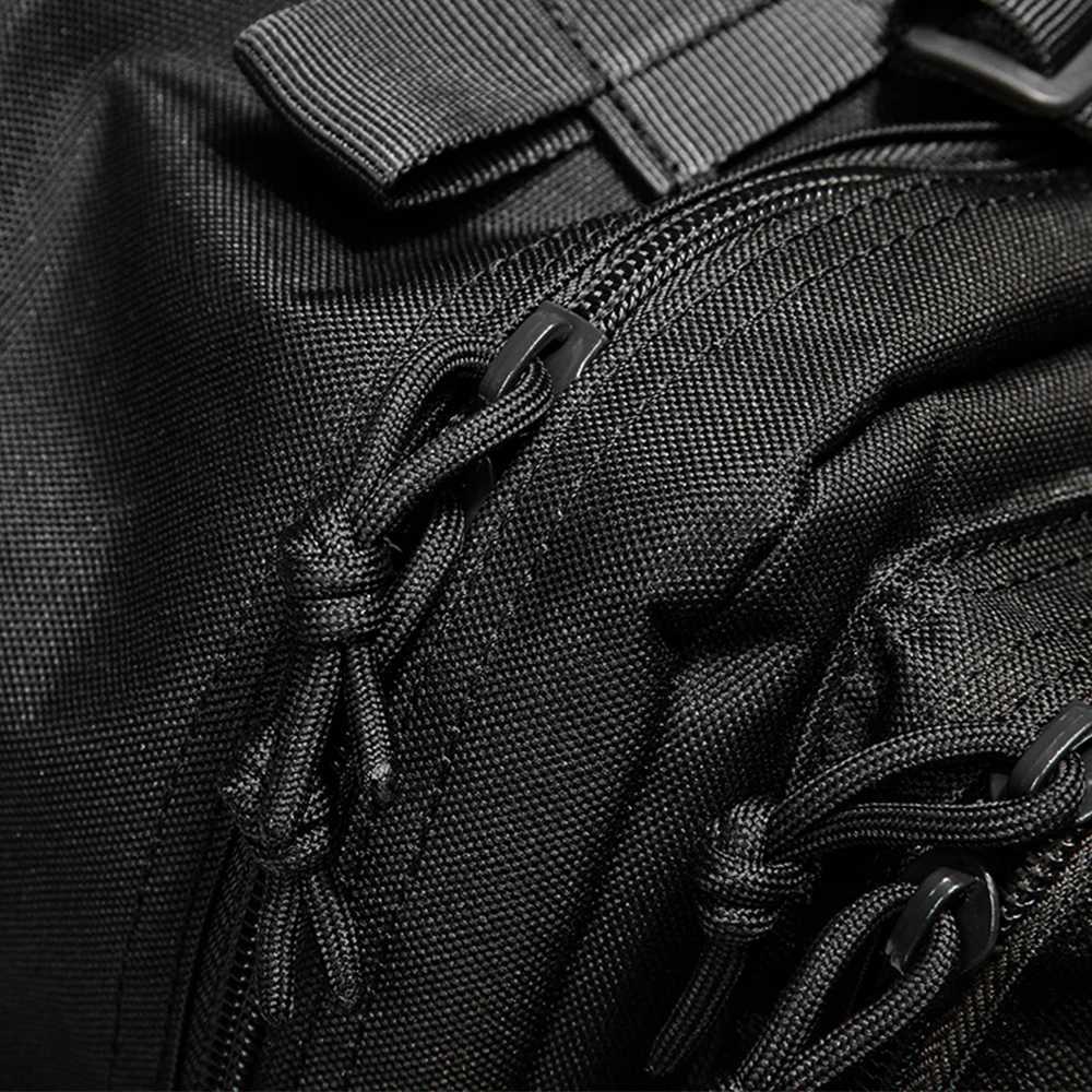 New tactical backpack enlarged 3P attack bag black outdoor field mountaineering equipment bag water bag backpack waterproofC250407
