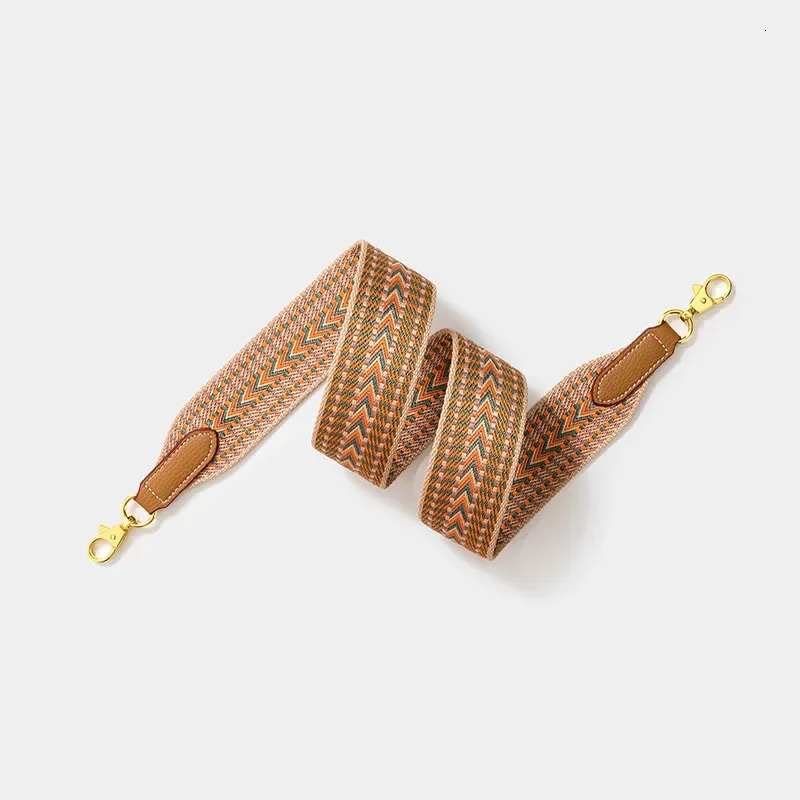 For Handbag Pattern Hand Woven Wide Bag Strap Convert To a Single Shoulder Crossbody Bag Accessory 251030