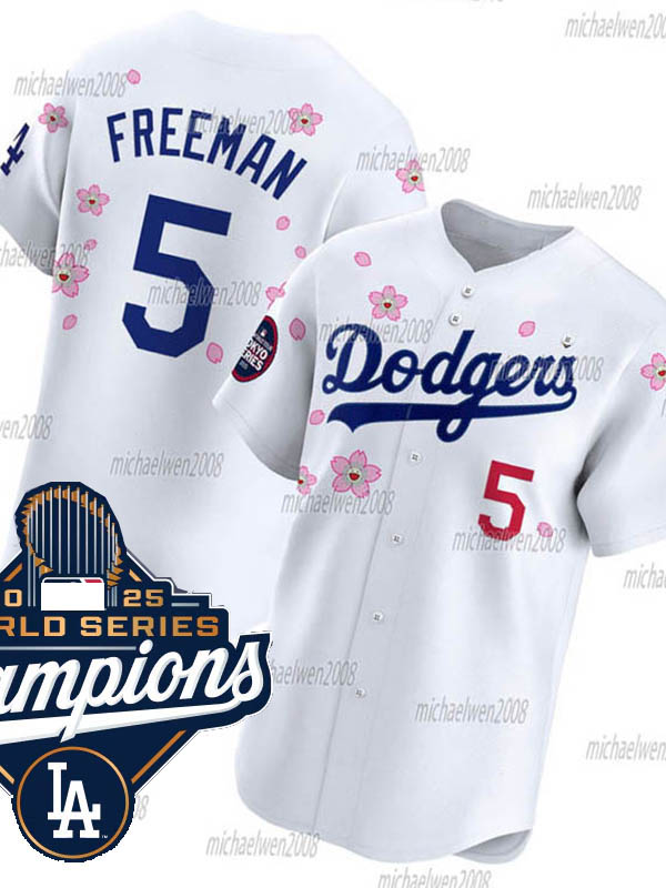 Women Youth Dodgers 2025 World Series Champions Jersey Shohei Ohtani Enrique Hernandez Freddie Freeman Mookie Betts Will Smith Yamamoto Roki Sasaki Muncy Snell
