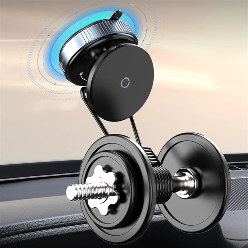2025 New vacuum cup type car mobile phone stand magnetic car navigation special mobile phone holder K009