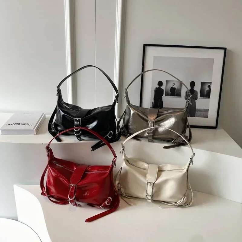 2025 High Quality Women's Bags Autumn New Fashion Simplicity High-Capacity Advanced Sense Shoulder Bag Solid Versatile Handbag