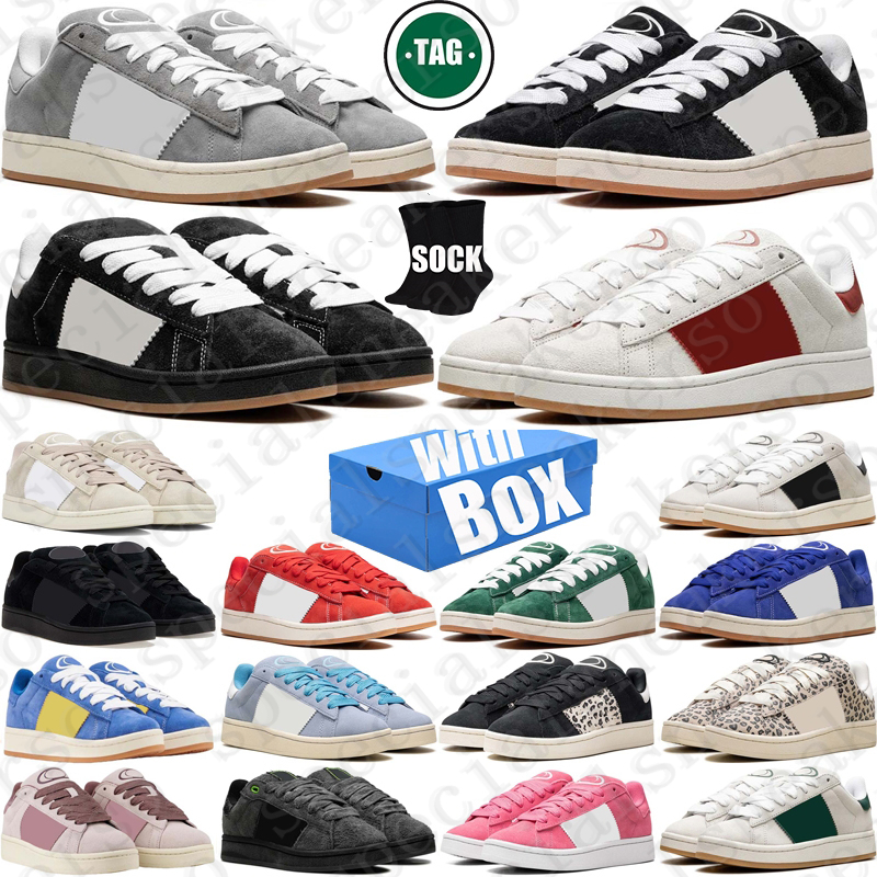 Free Shipping With Box Designer sneakers shoes campuses 00s for mens womens black white men trainers scarpe Plate-forme casual luxury top