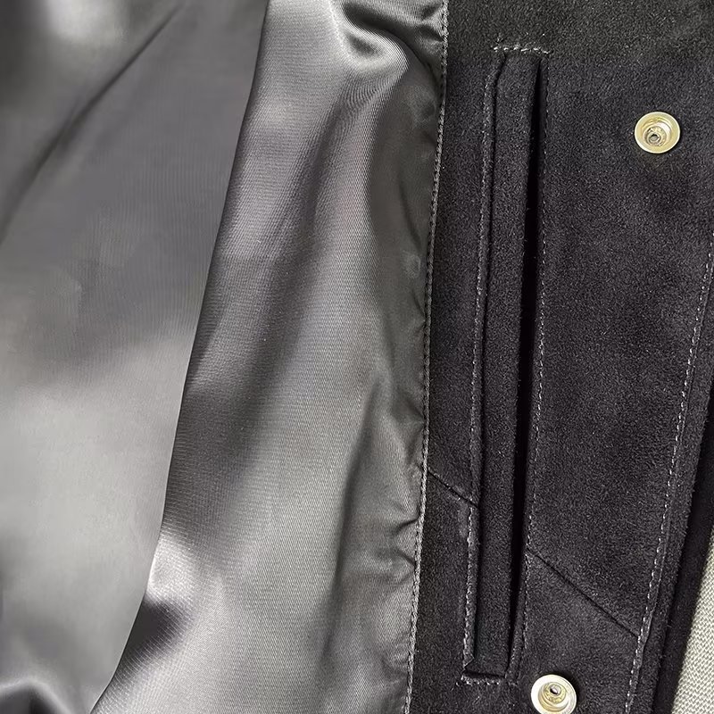 Loose-Fit Mens Outdoor Bike Rider Coat with Classic Collar Perfect Cold Weather Gear