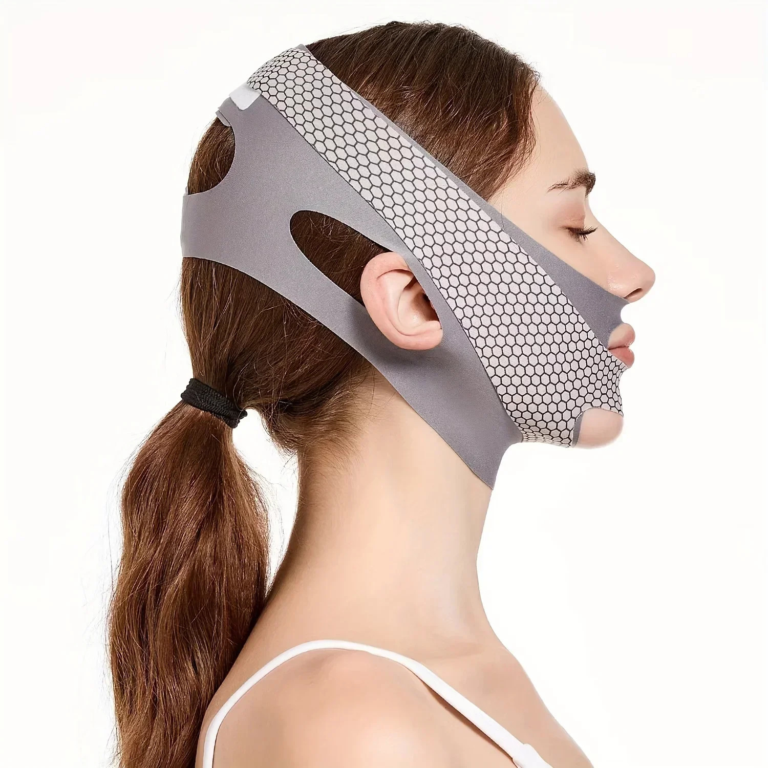 Face Slimming Bandage V Line Shaper Face Belt Facial Massage Strap Double Chin Reducer Skin Care Tools 251030
