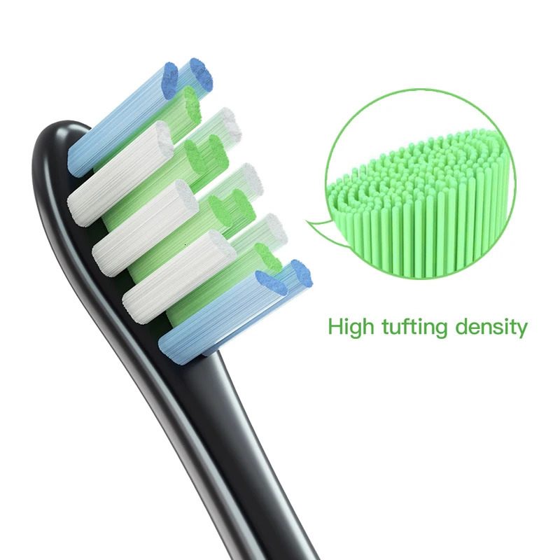 12PCS Replacement Brush Heads for Oclean X/ X PRO/ Z1/ F1/ One/ Air 2 /SE Sonic Electric Toothbrush DuPont Soft Bristle Nozzles 250326