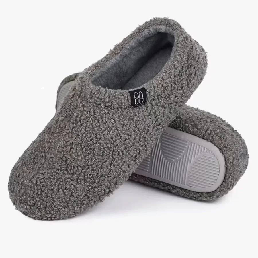 UltraSoft Home Cotton Shoes for Women Men Cozy Teddy Fleece Slippers with NonSlip Sole AllWrap 251031