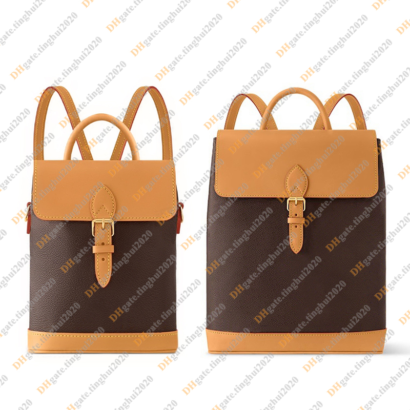 Unisex Fashion Casual Designe Luxury Soho Bag Backpack Schoolbag Totes Handbag Packsacks TOP Mirror Quality M14651 M14653 2 Size Pouch Purse