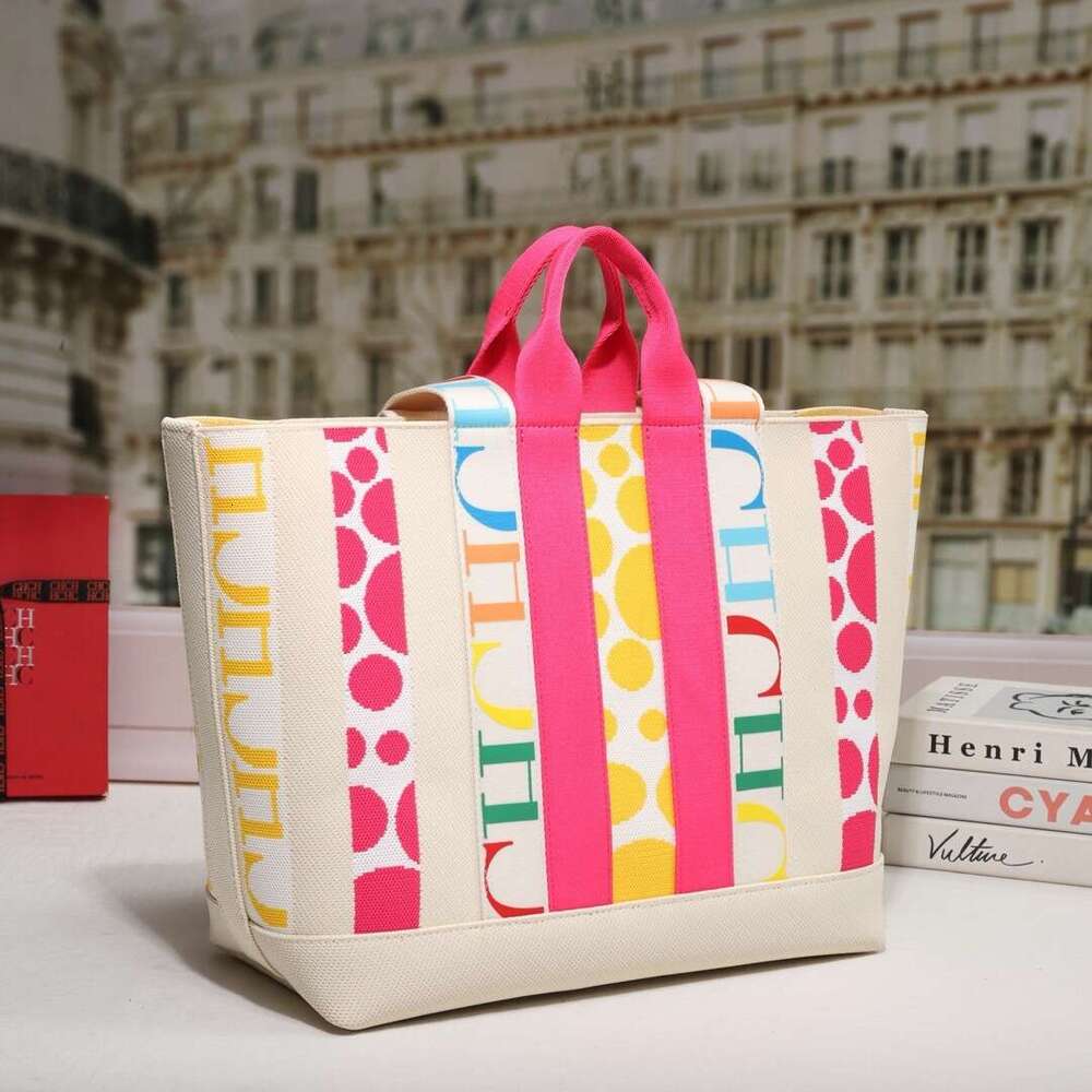 Women's Bags CHHC Fashion Women's New Casual Versatile Large Capacity Handheld Single Shoulder Woven Bag