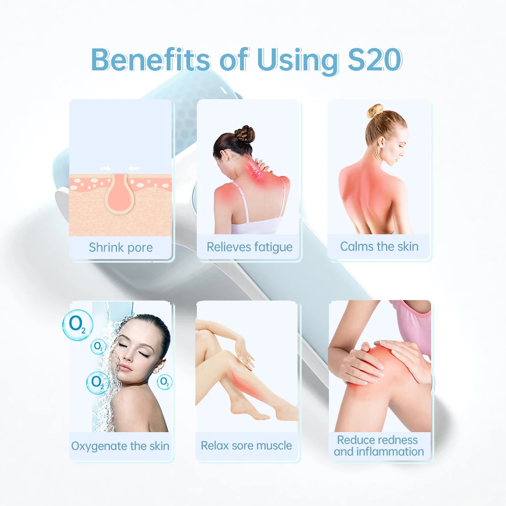 Ice Roller for Face Eye Cold Derma Roller Cryo Skin Care Facial Rolling Massage Puffiness Migraine Pain Relief Redness 251030