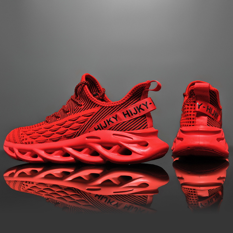 Men's Running 2025 New Design Super Cool Blade Pattern Sneakers Outdoor Breathable Comfortable Sports Trainers Platform Shoes Free Shipping plus 
