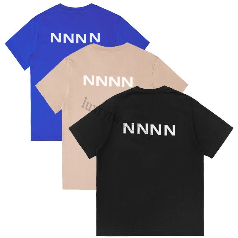 NOCAS T-shirts mens sports shirts nocta Letter Laminated Print Short Sleeve High Street Loose Oversize Casual Sports T-shirt 100% Pure Cotton Tops Men Women