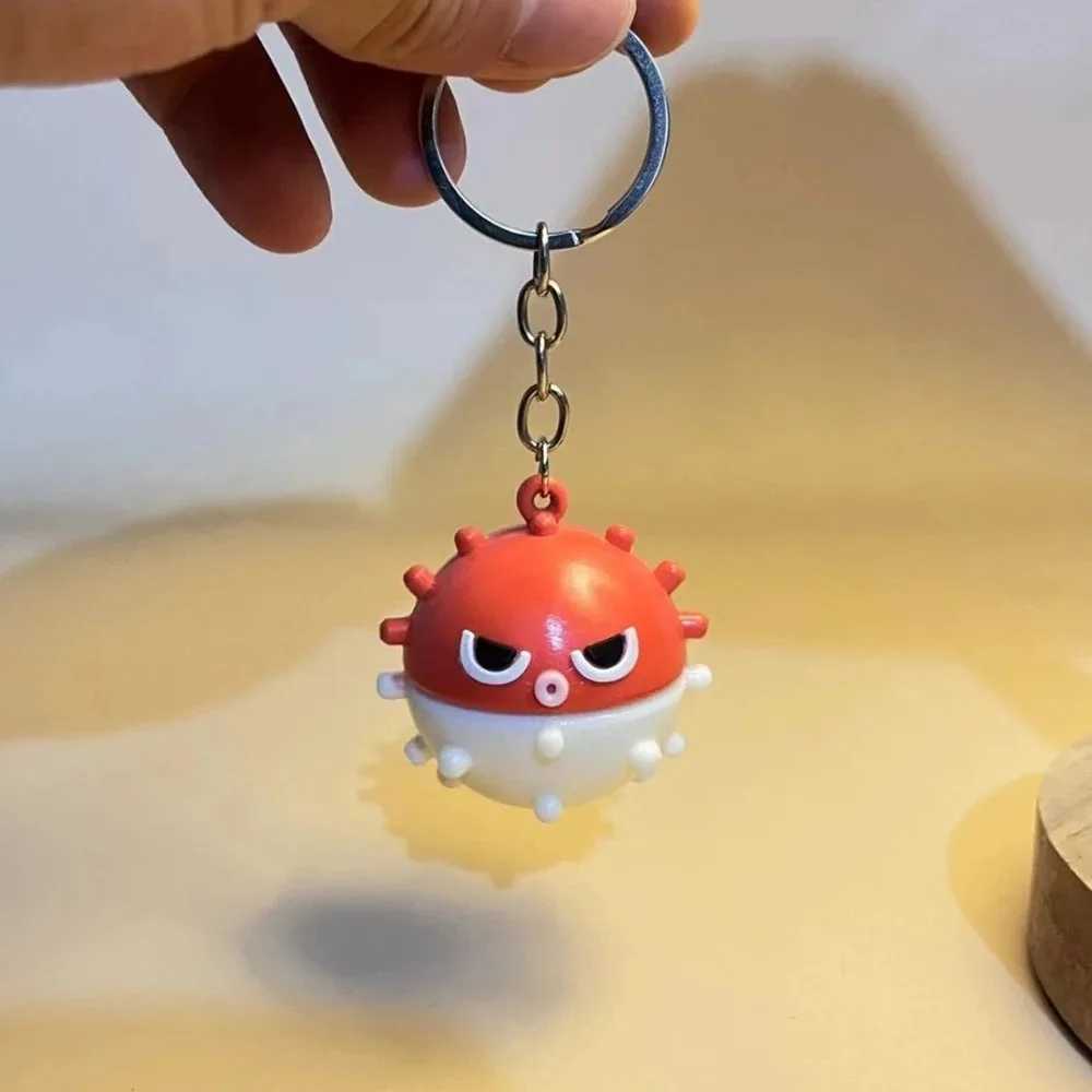 Love and Deep Space Rafayel Role Playing Keychain Bobo Fish Backpack Pendant Keychain Resin Keychain Accessories Gift X250402