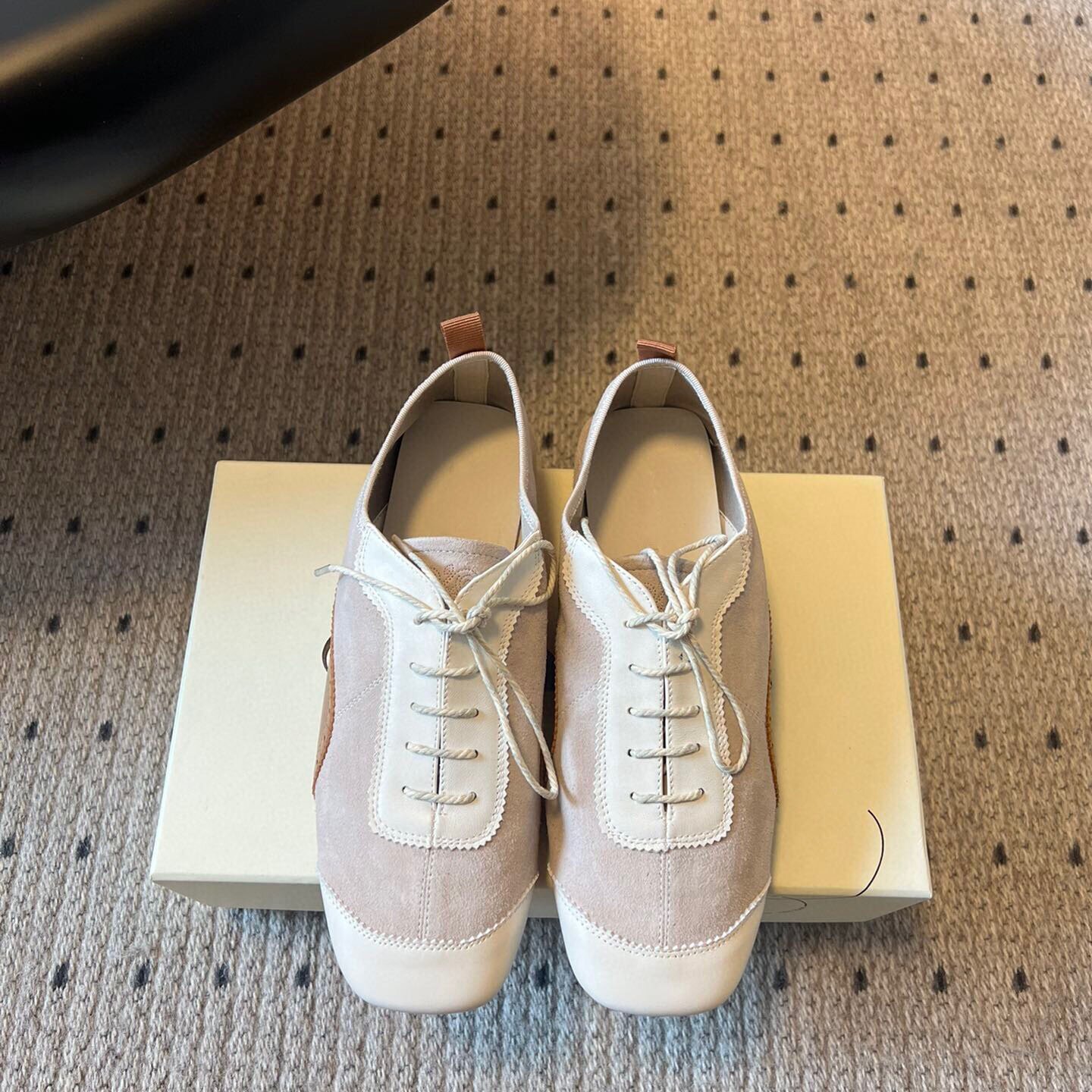 2025 Cowhide version ~ Korean version of the new comfortable niche design fashionable flat shoes casual shoes sneakers Mary Jane shoes women