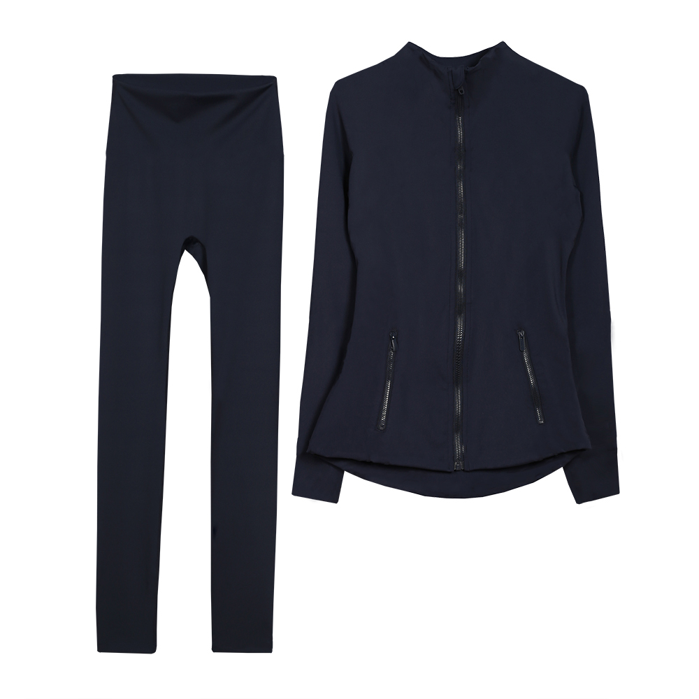 Workout set Women Yoga Sets jackets shorts leggings Push Fiess sets High Waist Sports Jackets Zip Up Coat Elastic Sportswear Outfits Pants Suits Track