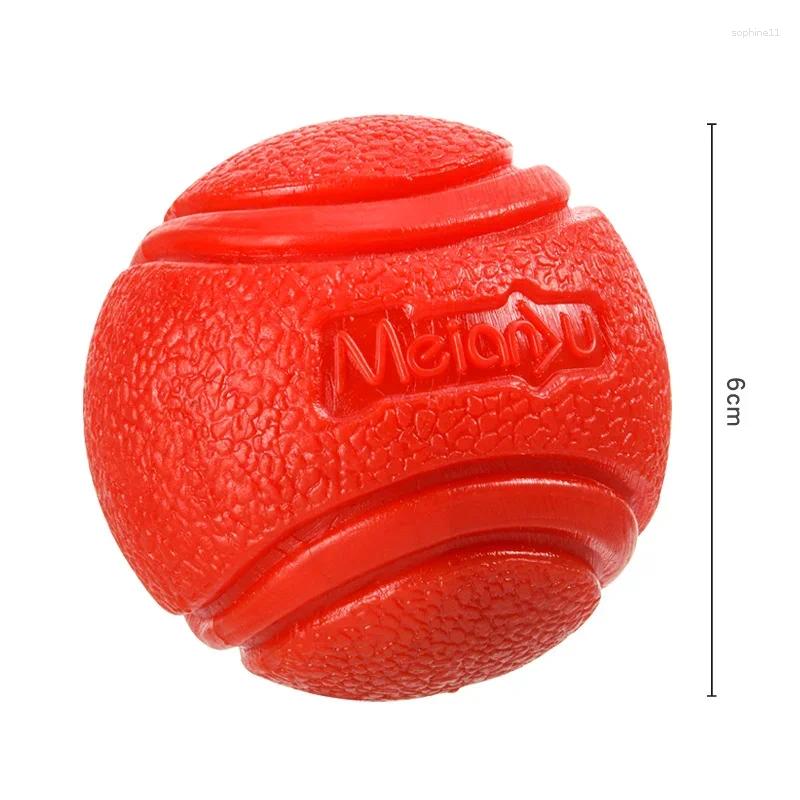Update 10Pcs 6Cm Pet Toys Dog Ball Bouncy Rubber Solid Resistance To Chew Outdoor Throwing And Recovery Training For Dogs