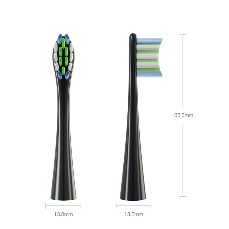 12PCS Replacement Brush Heads for Oclean X/ X PRO/ Z1/ F1/ One/ Air 2 /SE Sonic Electric Toothbrush DuPont Soft Bristle Nozzles 250326