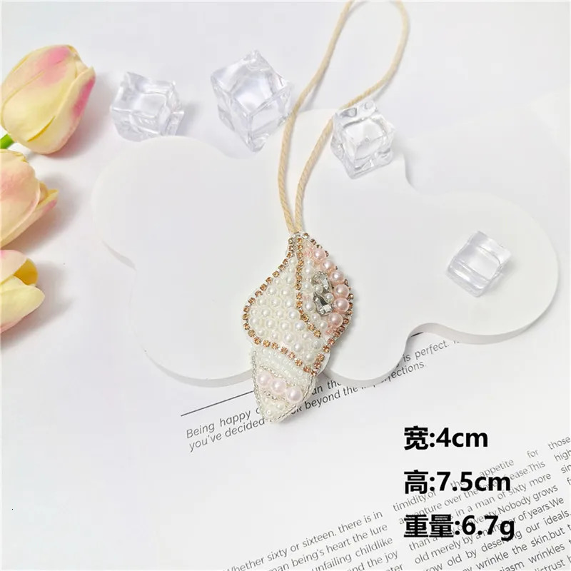 XMESSUN Handbeaded Beads Pendants for Womens BagFashion Pearl Diamond Keychain Charm Arabia Date Palm Tree Starfish A659 251030