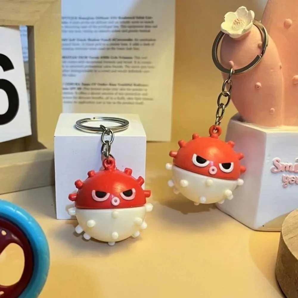 Love and Deep Space Rafayel Role Playing Keychain Bobo Fish Backpack Pendant Keychain Resin Keychain Accessories Gift X250402