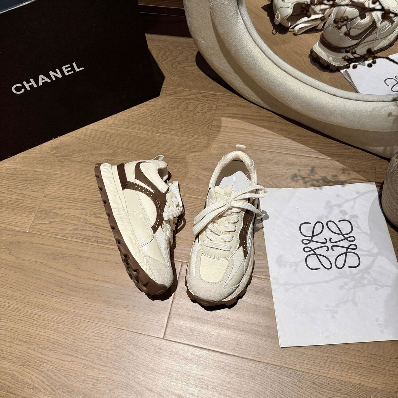 Genuine leather platform sole height-increasing breathable casual moral training shoes spring and autumn new lace-up female daddy retro Forrest Gump s