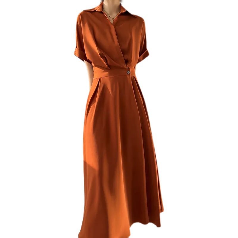 L220 New style goddess style long skirt commuting slim temperament skirt