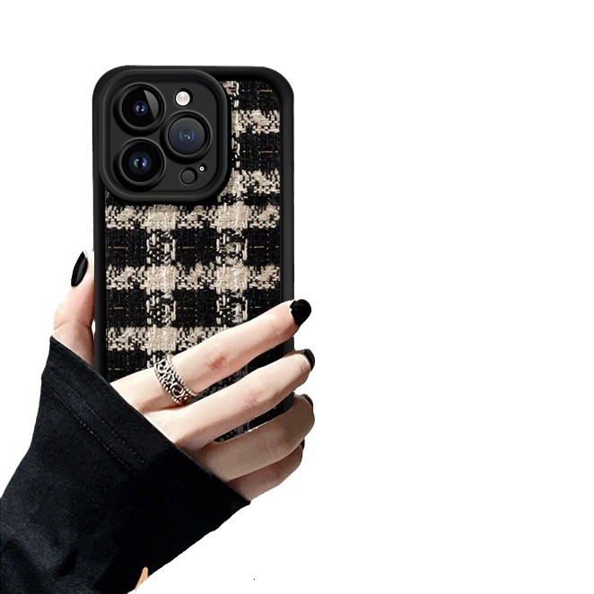 New Fashionable Apple Phone Case Premium iPhone Pro Max Autumn/Winter Luxury European and American Style Retro Women's Phone Case