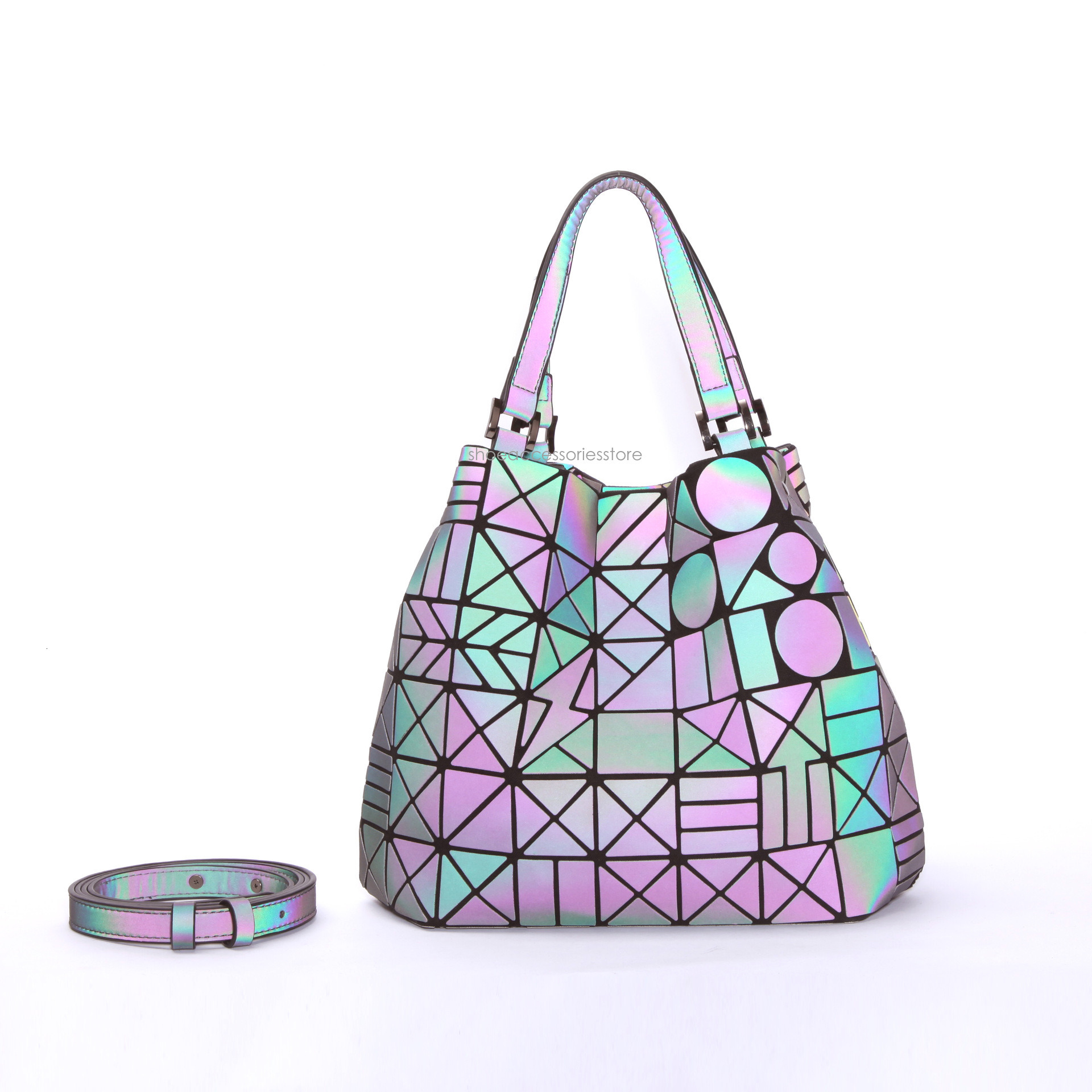New Free Shipping Designer Bag 2025 New Handbag Fashion Lingge One Shoulder Crossbody Water Bucket Tote Bag Women's
