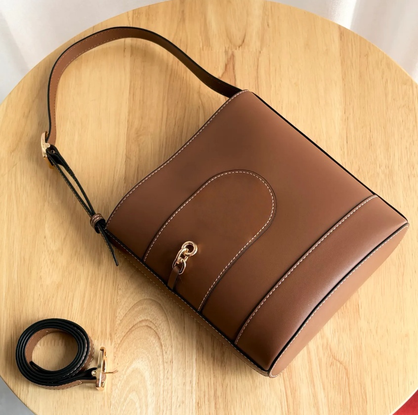 Designer mini bucket bag Shoulder crossbody bags Women's new wave multi po Mini Luxury handbags Vintage Simple Small Leather Bucket Crossbody Bag Designer bag