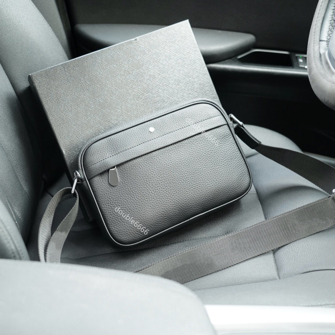 High-quality man shoulder bag Designer cowhide crossbody bag messenger bag business travel bag phone bag waist bag chest bag cycling bag hiking bag