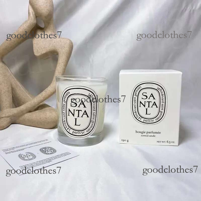 Promotion perfume bottle Family Incense Scented Candle perfumed candles 190g basies rose limited edition fragrance charming spray designer uries woman