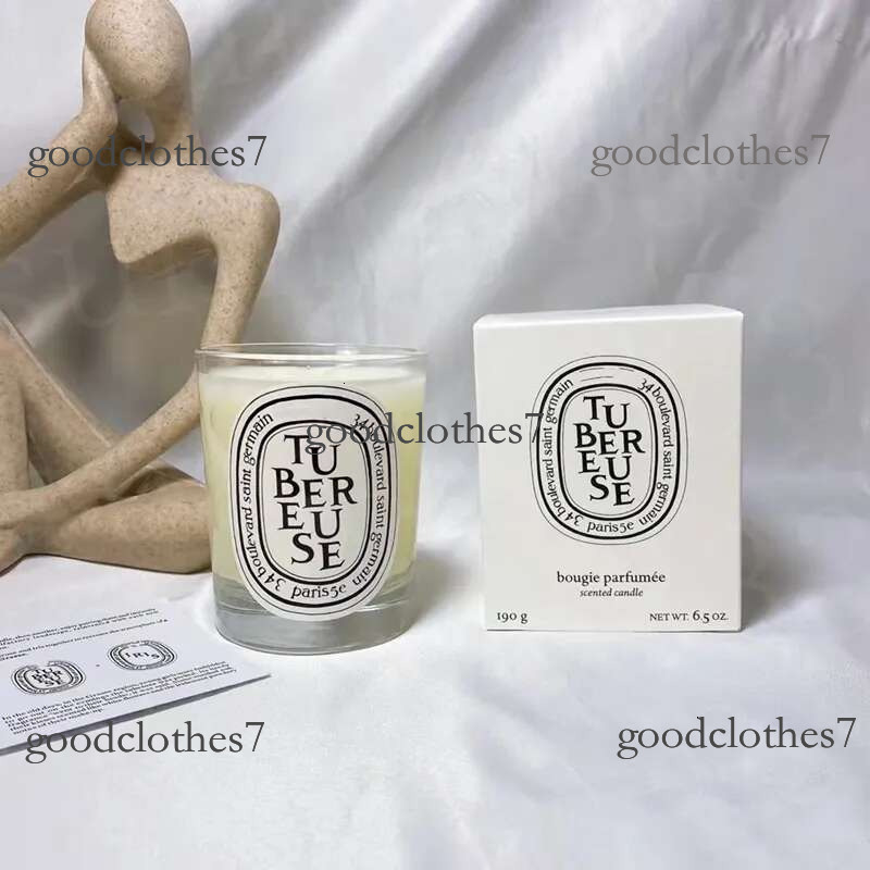 Promotion perfume bottle Family Incense Scented Candle perfumed candles 190g basies rose limited edition fragrance charming spray designer uries woman