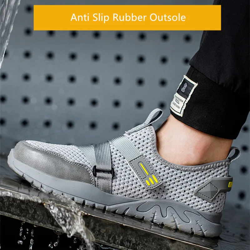 Breathable Summer safety shoes antipuncture safety work sneakers plastic toe safety shoes 6kv insulated electrician work shoe 251030