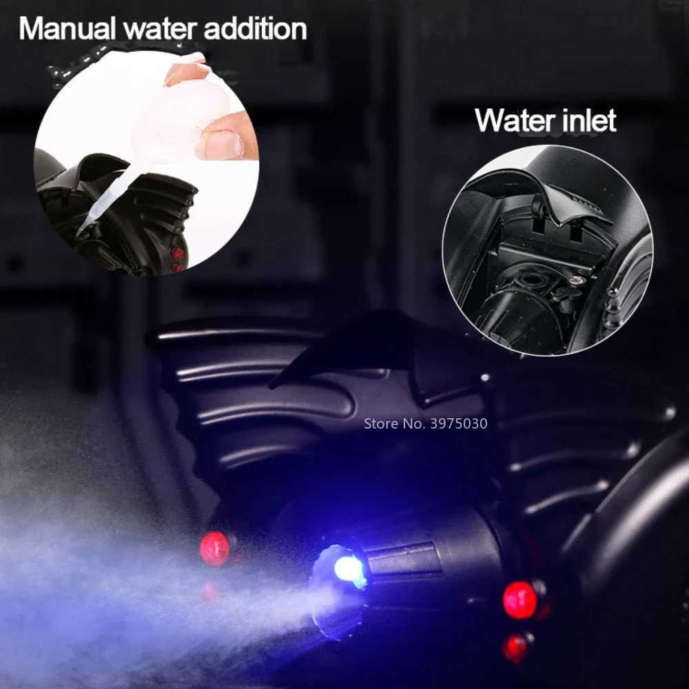 1 24 Scale 1989 Batmobile Sports Alloy Miniature Model Metal Die Casting Car Sound Lighting Game Decoration Gift Free shipping