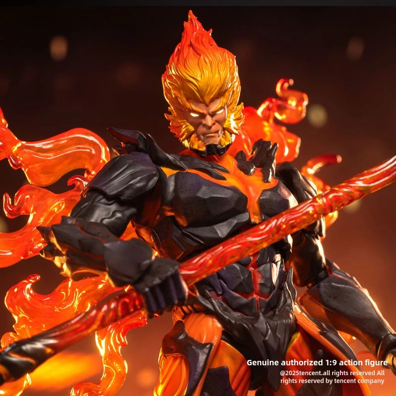 Fondjoy Honor of Kings Sun Wukong Hellfire 1:9 Model Kit Wholesale, Movable Joints Collectible Action Figure for Boys Gift, Anime Collection Ready To 