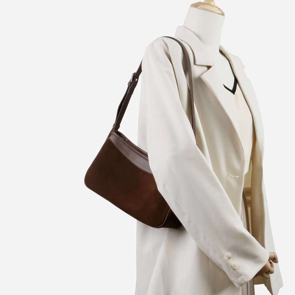 Luxury Bag Designer New Matte Melad Versatile Korean Style Single Shoulder Crossbody Niche Design Casual Tote Bag