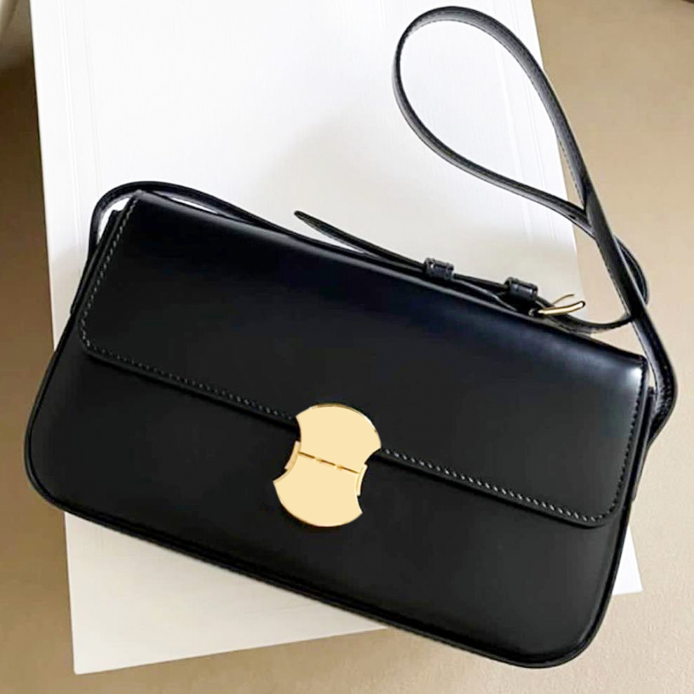 Mirror quality Designer Clutch Bags man Luxurys classic flap Shoulder Bag Leather crossbody bags fashion Women's baguette tote handbag purse Evening underarm bag