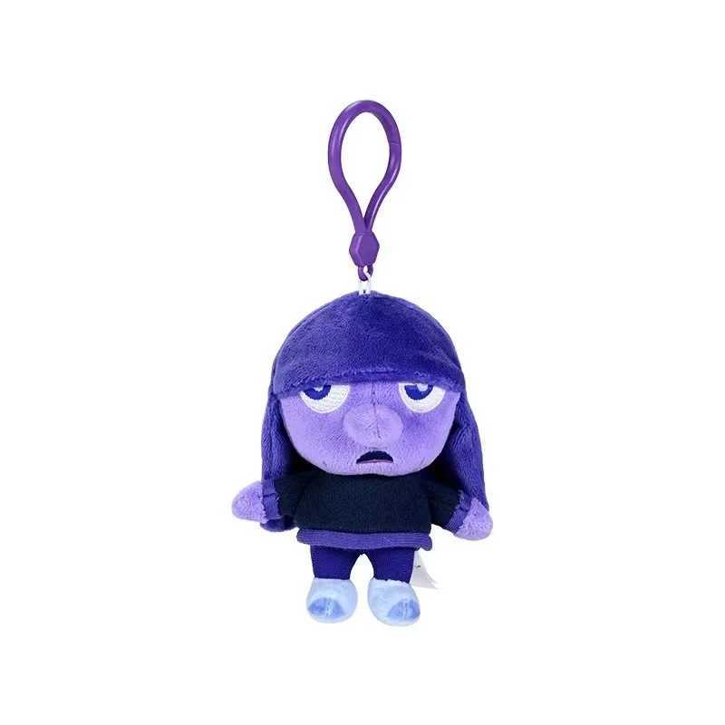 Disney Inside Out 2 Doll Keychain Disney Anime Anxiety Angry Toys Digital Keyring Bag Pendant Decoration Childrens Classic Toys Hot Selling Y250402