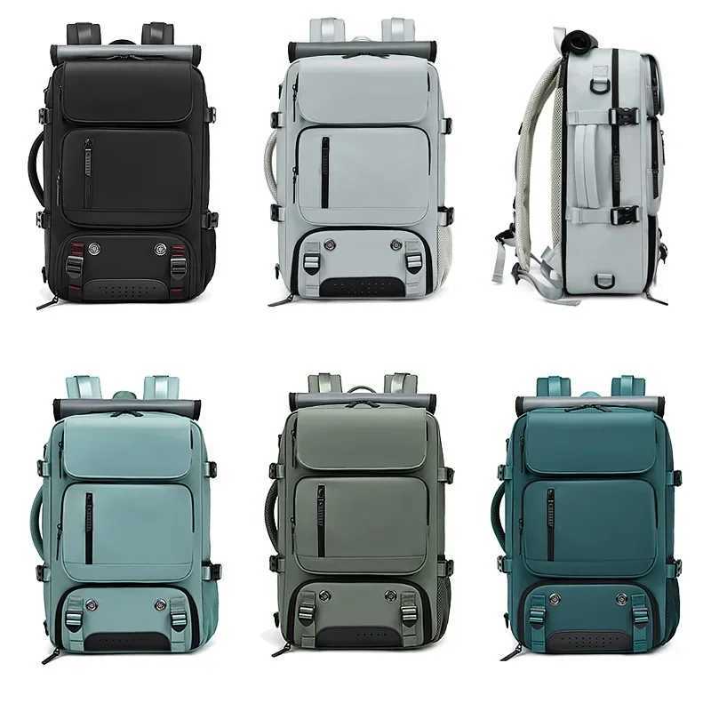 Sport Hiking Camping Bag Womans Travel backpack Waterproof 16 Inch Business Laptop Backpack with Shoe Bags Hidden USB ChargingC250401