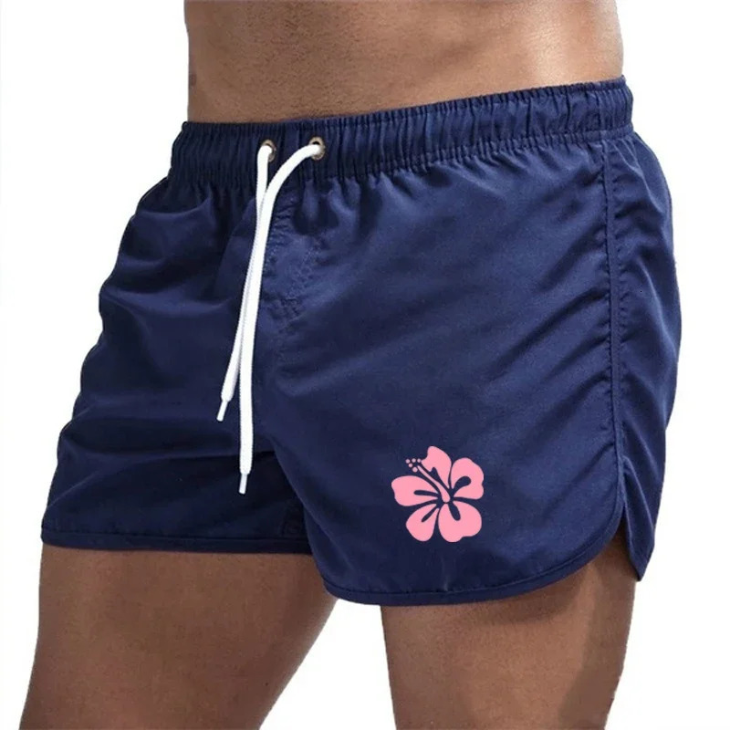 Summer mens beach shorts printing selling casual jogging sports quick drying swimming surfing 250402m