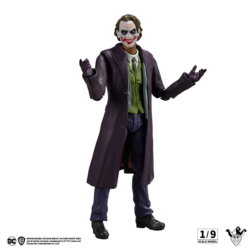 Fondjoy DC Comics Joker Batman Dark Knight 1/9 Action Figure Wholesale - Deluxe Collectible Model Kit with Movable Joints, Bulk Stock