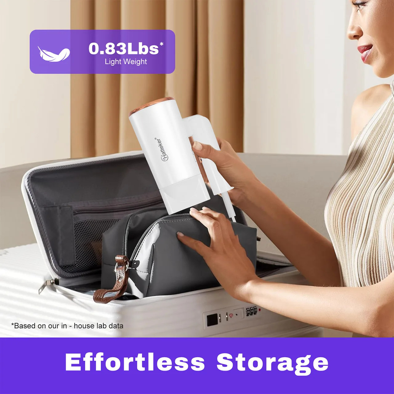 Hatteker 3level Folding Hairdryer 2600W Air Anion Hair Care for Home Travel Hair Dryer Dormitory Blow Drier 220V240V EU 251030