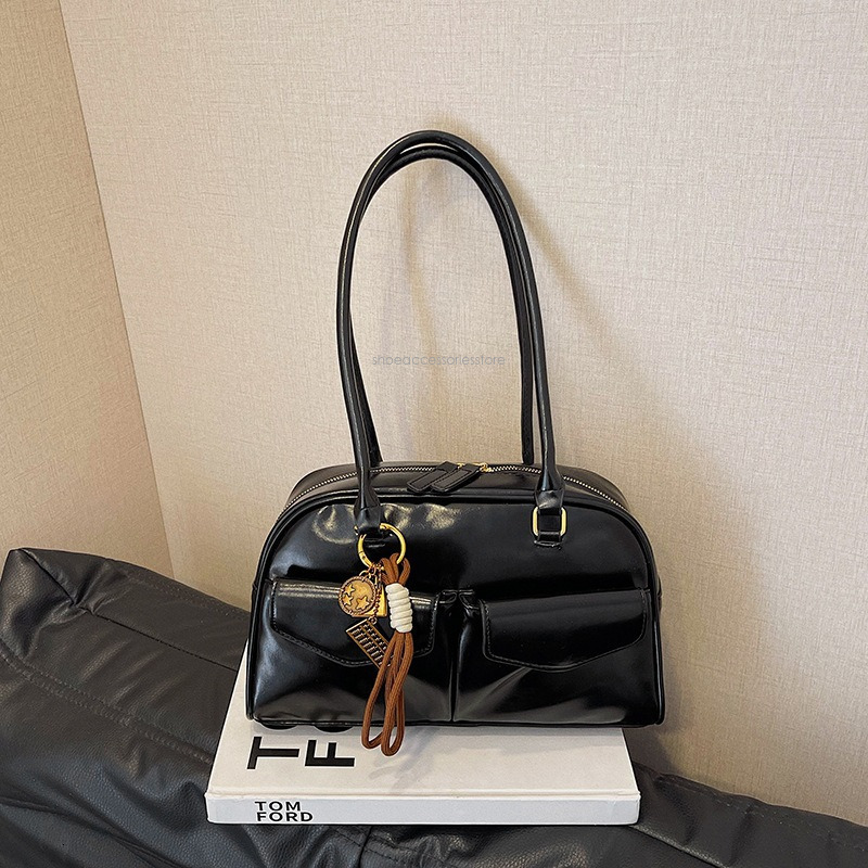 New Free Shipping Designer Bag 2025 New Fashion Pillow Women's Autumn/winter Boston Handheld Shoulder Bag