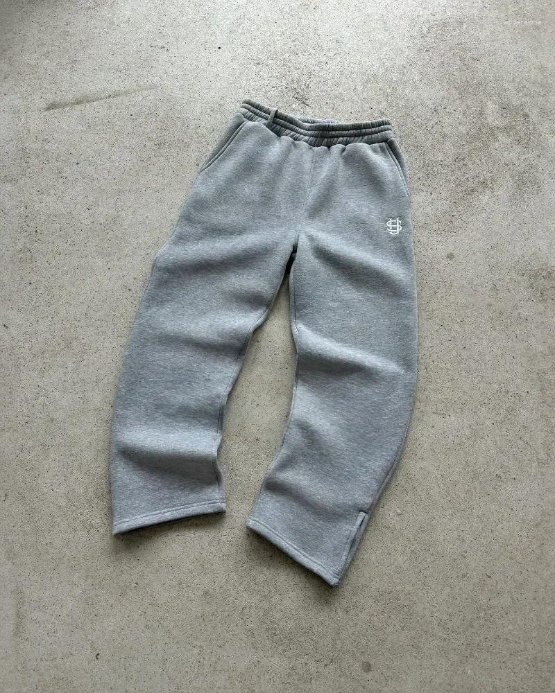 Women's Pants Harajuku Pattern Casual Embroidery Y2K Loose Sweatpants Women Joggers Street Streamlined Seams Logo Unisex Sweatpant