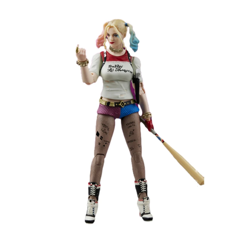 Fondjoy DC Comics Harley Quinn 1/9 Action Figure Wholesale - Collectible Model Kit with Movable Joints, Suicide Squad Bulk Stock for Retailers