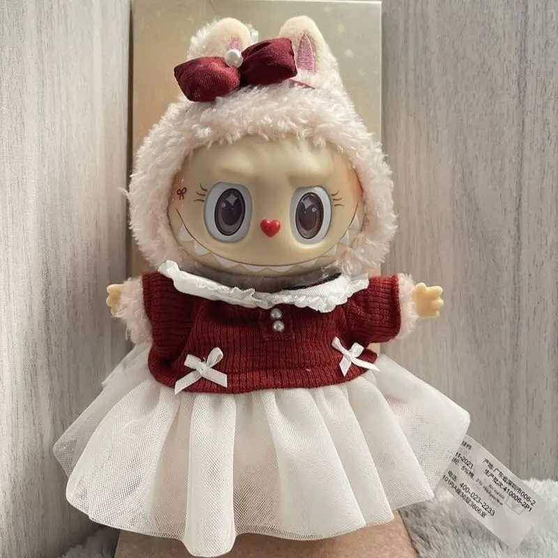 Inventory Labubu plush toys SKULLPANDA Mokoko Zimomo Halloween Labubu keychain dolls Christmas gift keychains Childrens toy replicas W250402